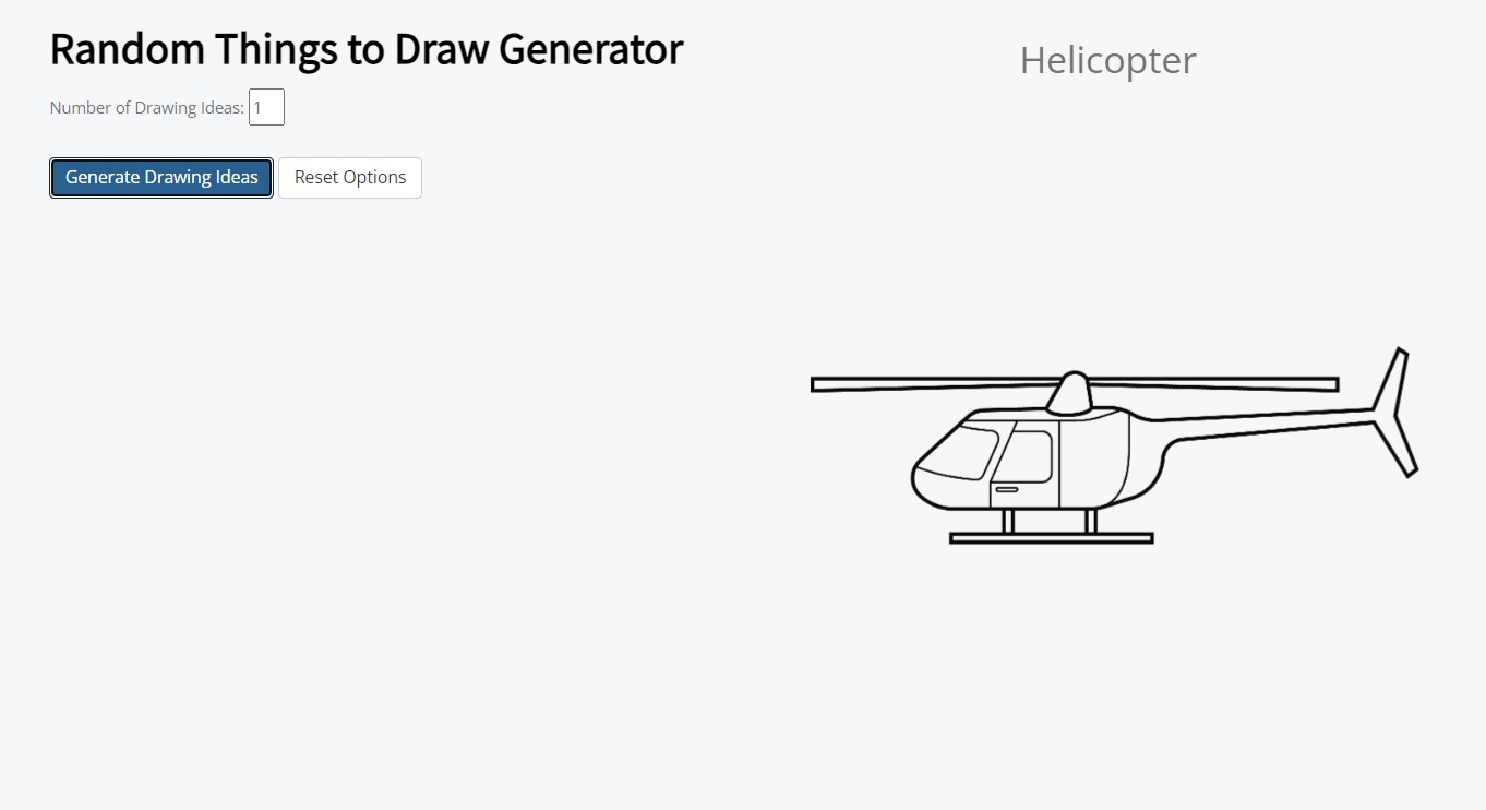 Helicopter-Drawing