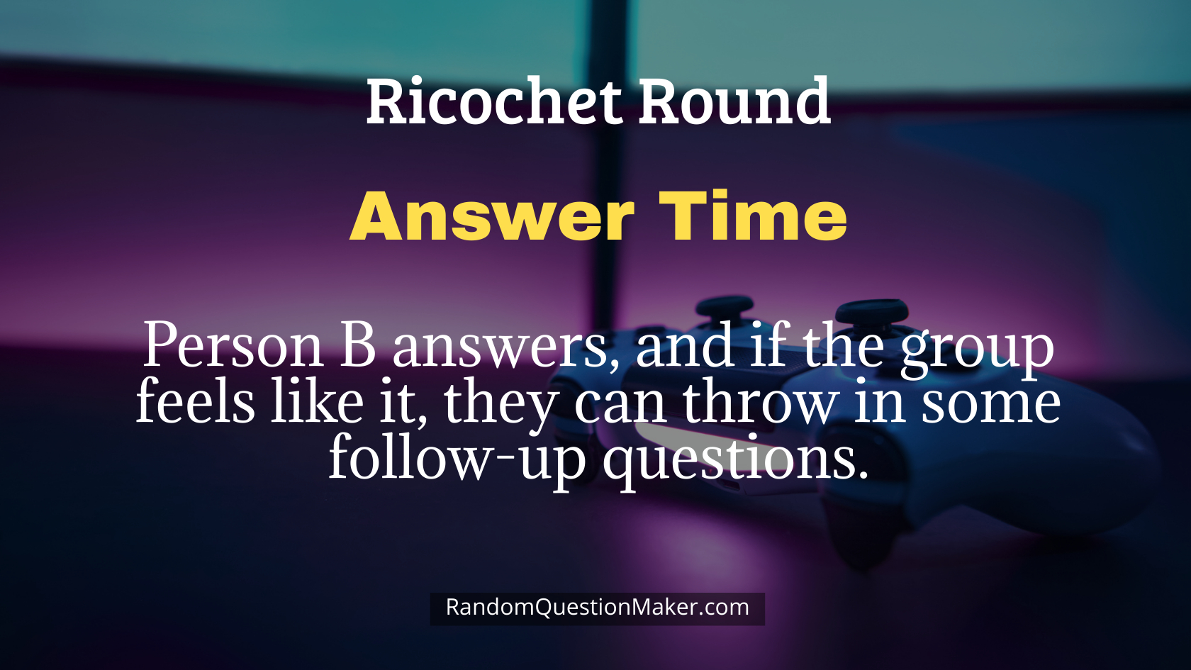 Answer Time