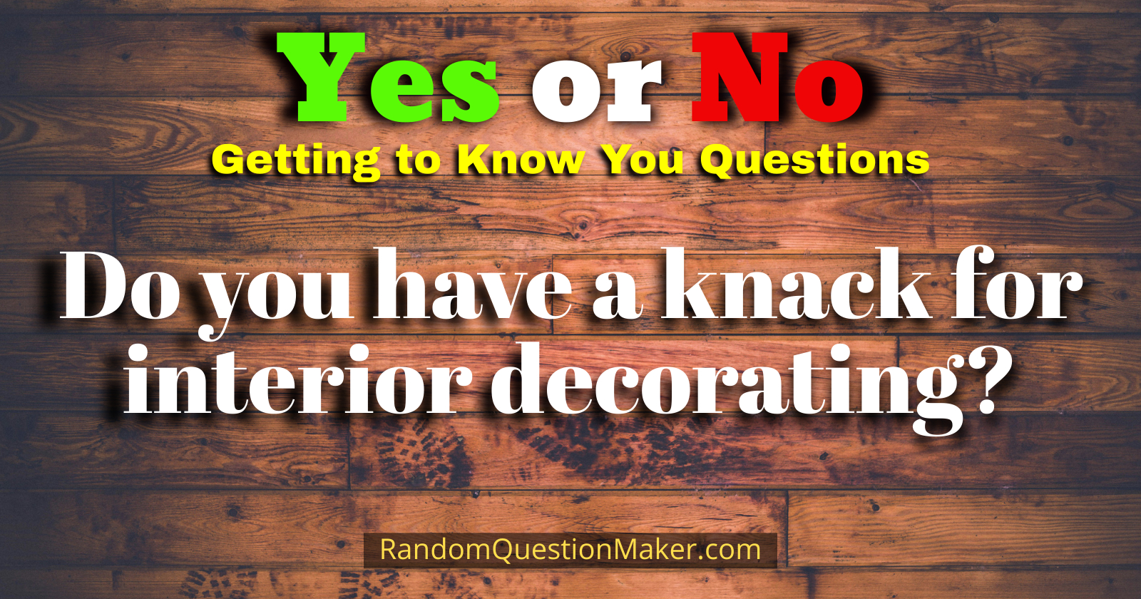 Do you have a knack for interior decorating