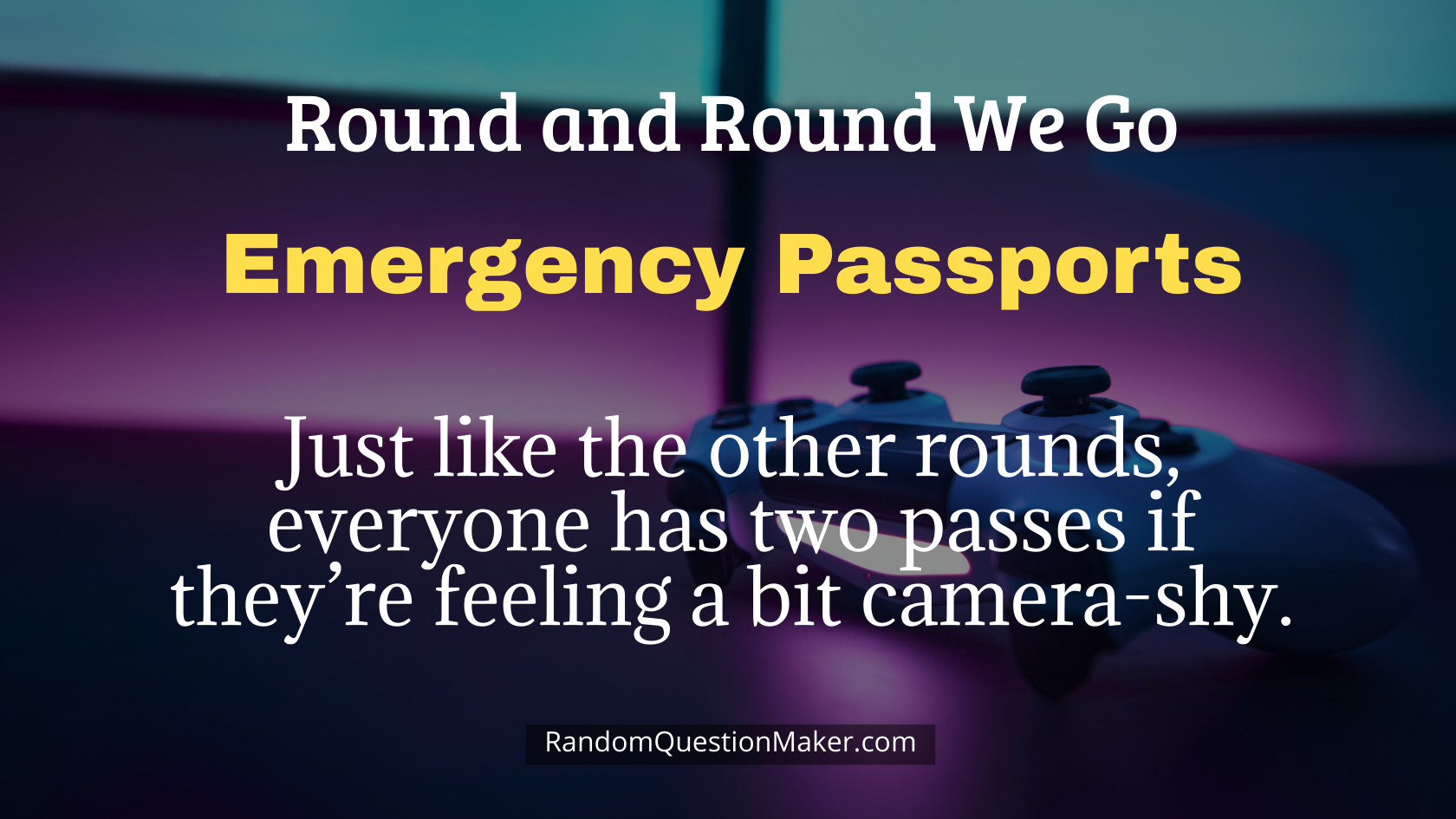 Emergency Passports