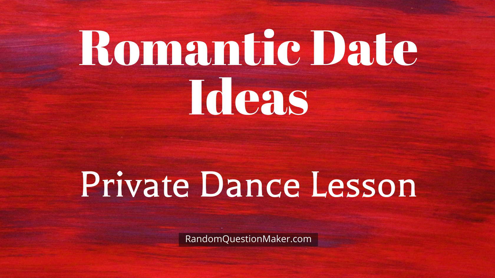 Private Dance Lesson