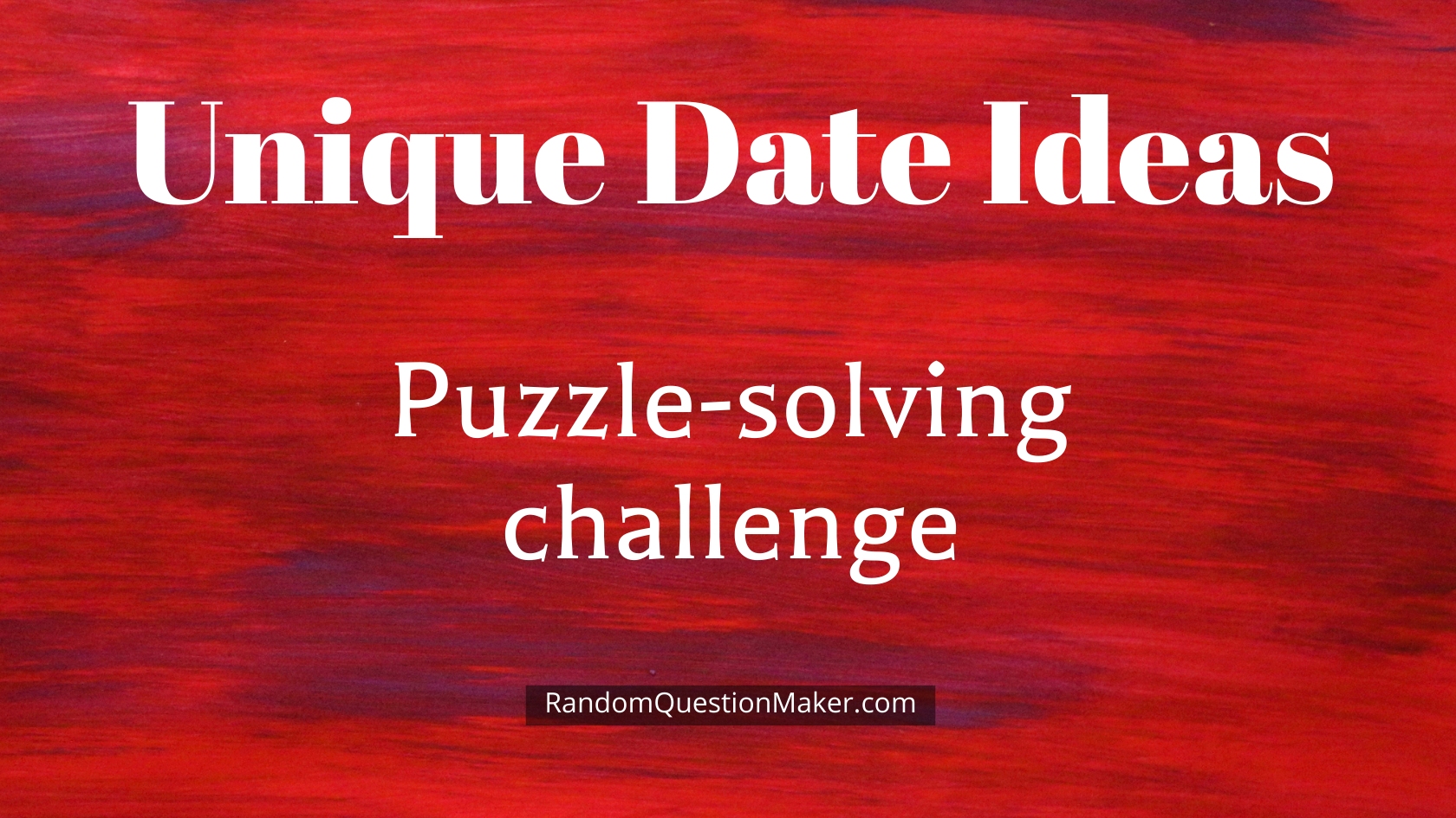 Puzzle-solving challenge